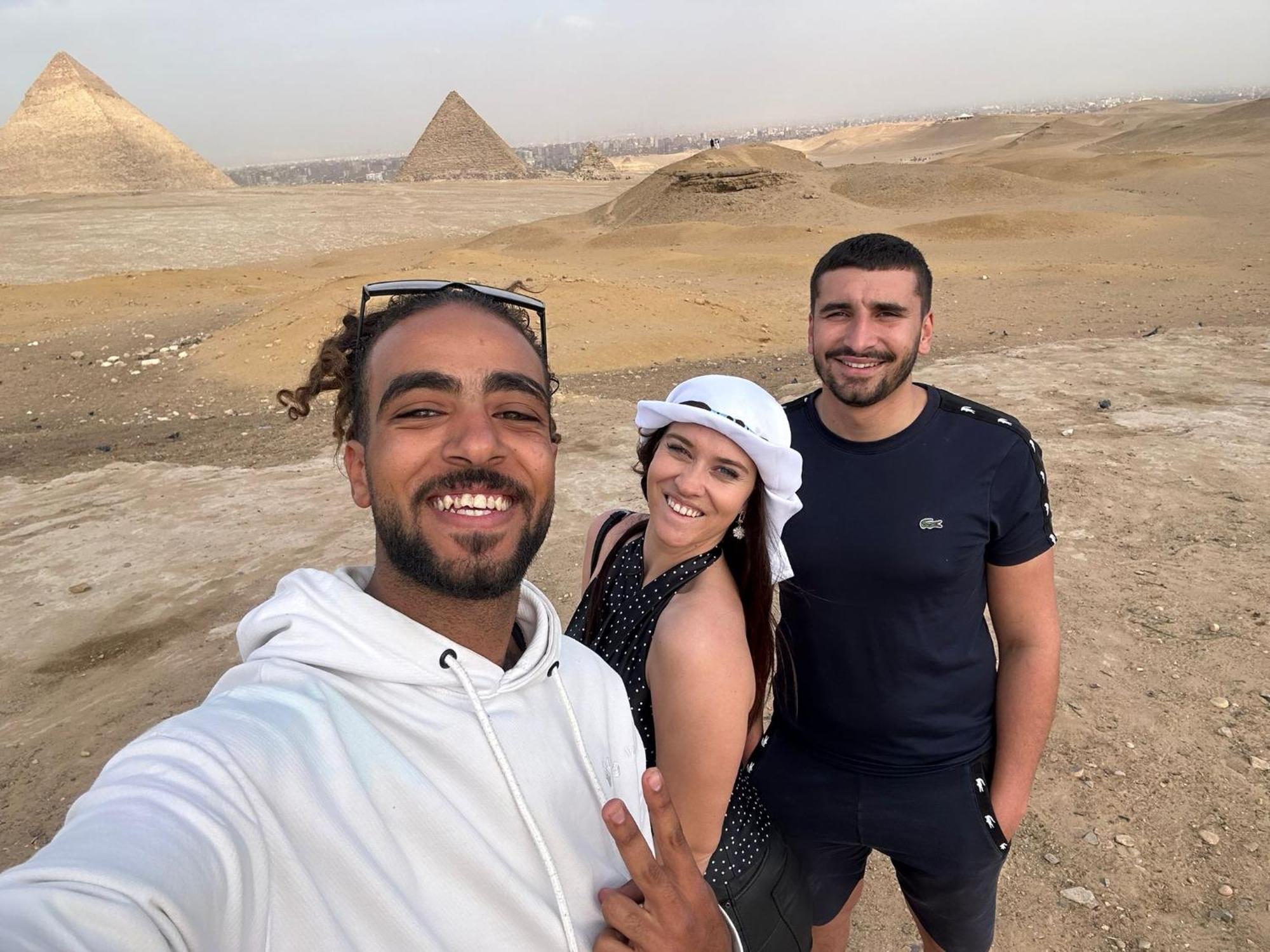 Eagles Pyramids View Hotel Kafret el-Gabal Eksteriør billede