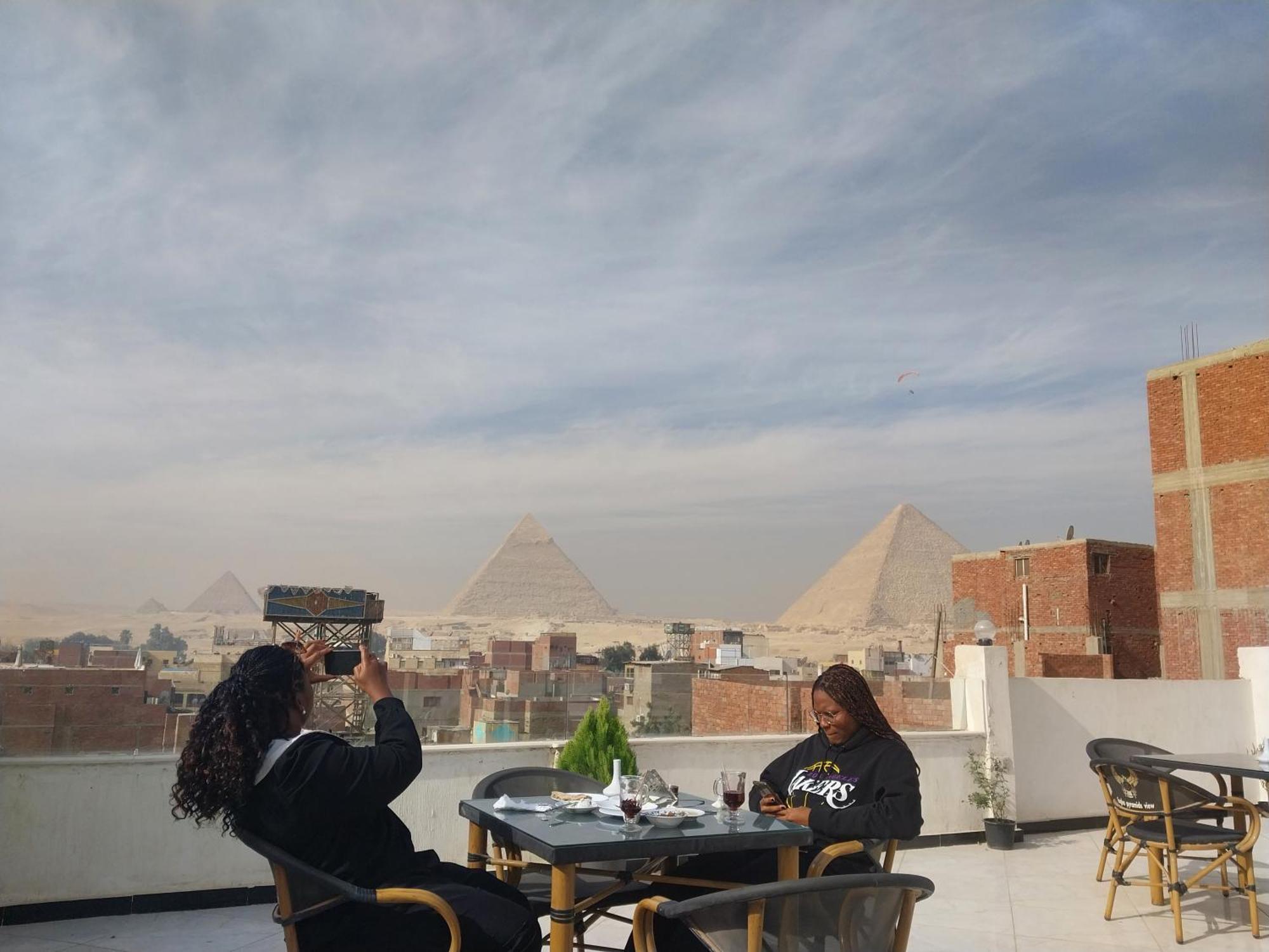 Eagles Pyramids View Hotel Kafret el-Gabal Eksteriør billede