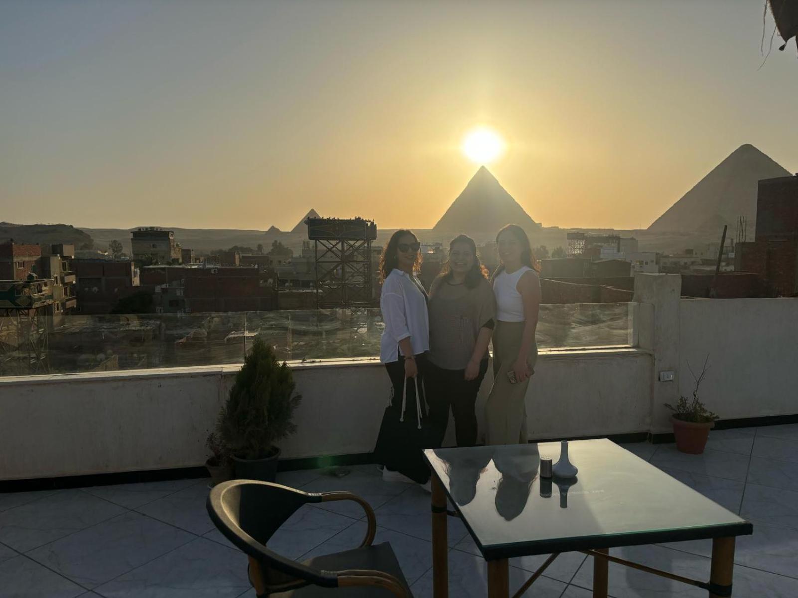 Eagles Pyramids View Hotel Kafret el-Gabal Eksteriør billede