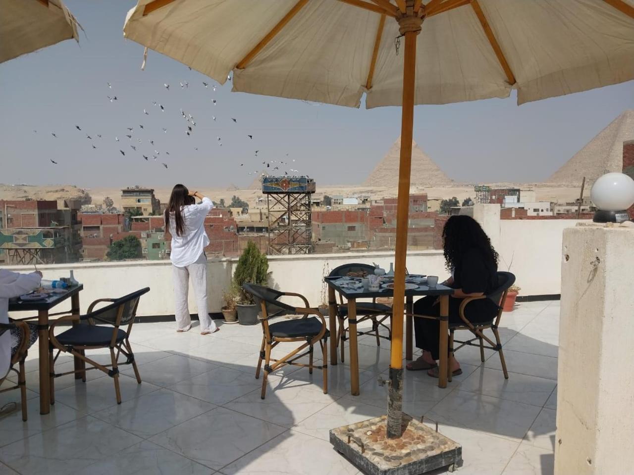 Eagles Pyramids View Hotel Kafret el-Gabal Eksteriør billede