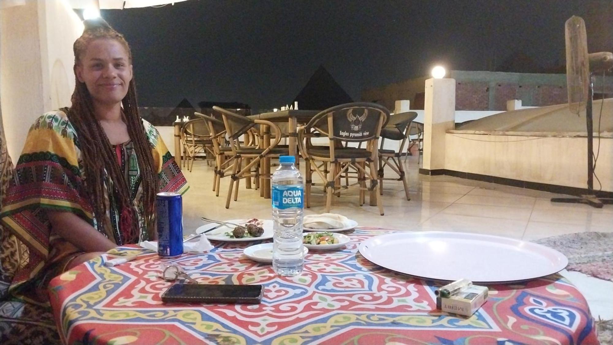 Eagles Pyramids View Hotel Kafret el-Gabal Eksteriør billede