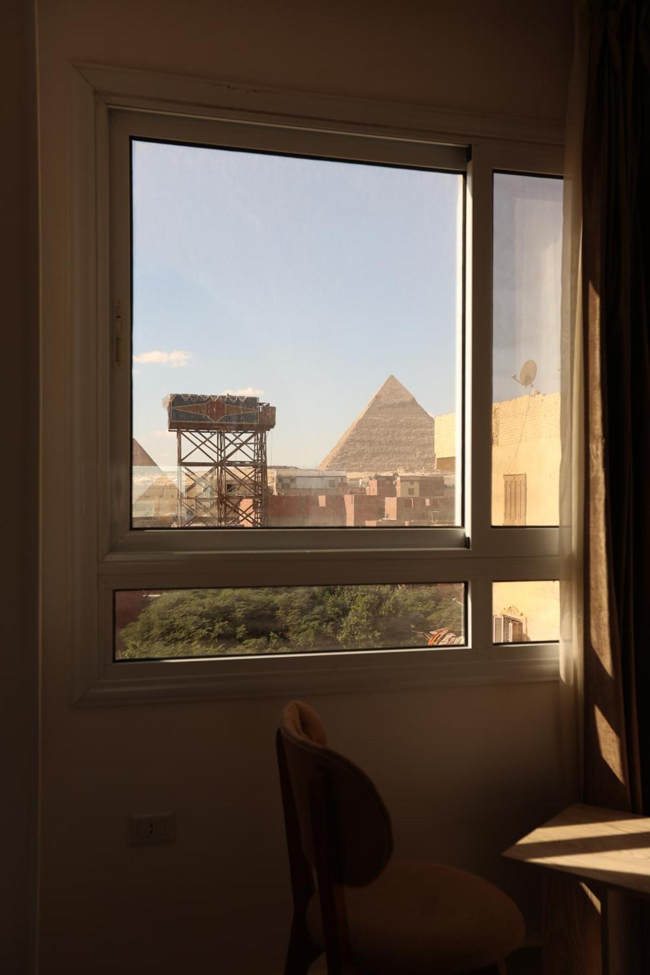 Eagles Pyramids View Hotel Kafret el-Gabal Eksteriør billede