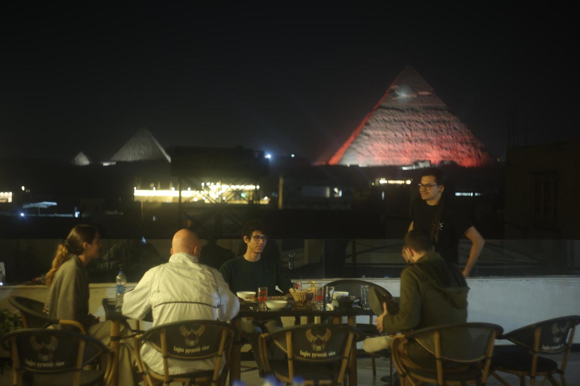 Eagles Pyramids View Hotel Kafret el-Gabal Eksteriør billede